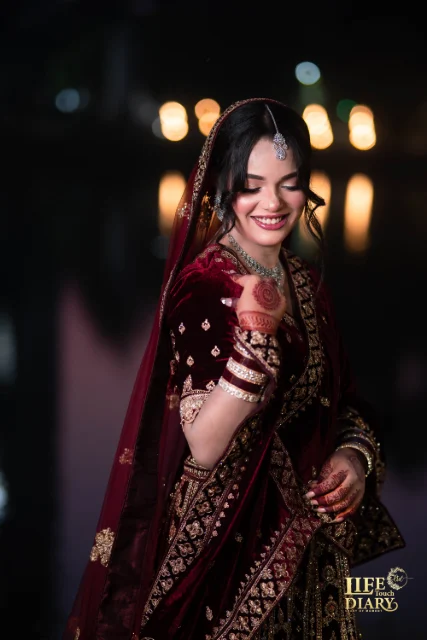 A moment of grace, a portrait of timeless beauty. ✨ — wedding photography by " Life Touch Diary"
